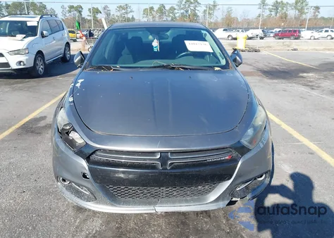 2013 Dodge Dart Rallye из США, поврежденный, VIN 1C3CDFBA3DD104155